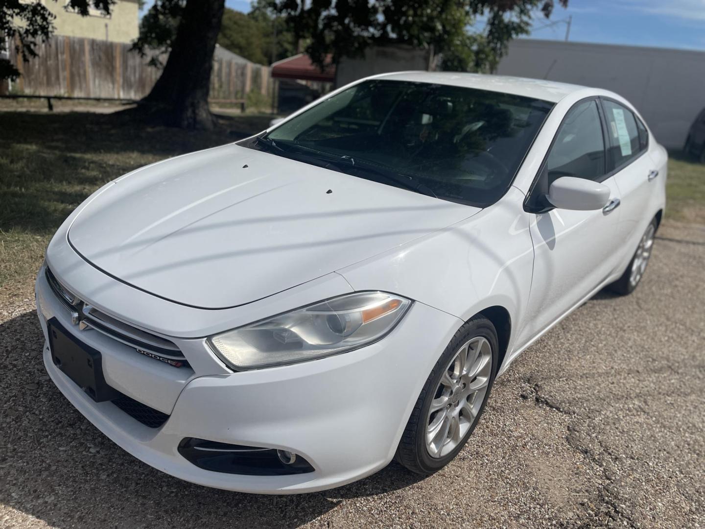 2016 /GREY Dodge Dart SXT SPORT SXT Sport (1C3CDFFA2GD) with an 2.0L L4 DOHC 16V TURBO engine, AUTOMATIC transmission, located at 2425 Franklin Ave., Waco, TX, 76701, (254) 753-6661, 31.540359, -97.148682 - SHARP LOOKING WHITE DODGE DART SXT SPORT, CASH OR WE CAN RECOMMEND A LOCAL LENDER. $5557 INCLUDES EVERYTHING OUT THE DOOR. CASH, NO Cards - Photo#1