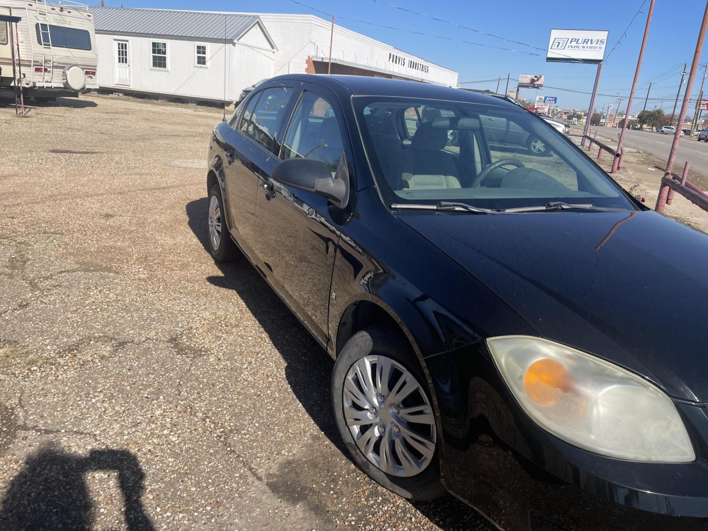 2006 Black /Grey Chevrolet Cobalt LS Sedan (1G1AK55F967) with an 2.2L L4 DOHC 16V engine, Automatic transmission, located at 2425 Franklin Ave., Waco, TX, 76701, (254) 753-6661, 31.540359, -97.148682 - Photo#1